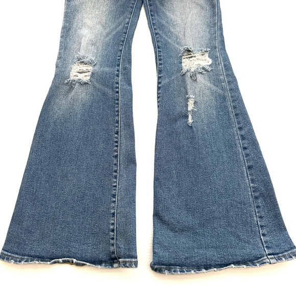 Lee Vintage Modern High Rise Flare Jeans Size 26 - Picture 5 of 9